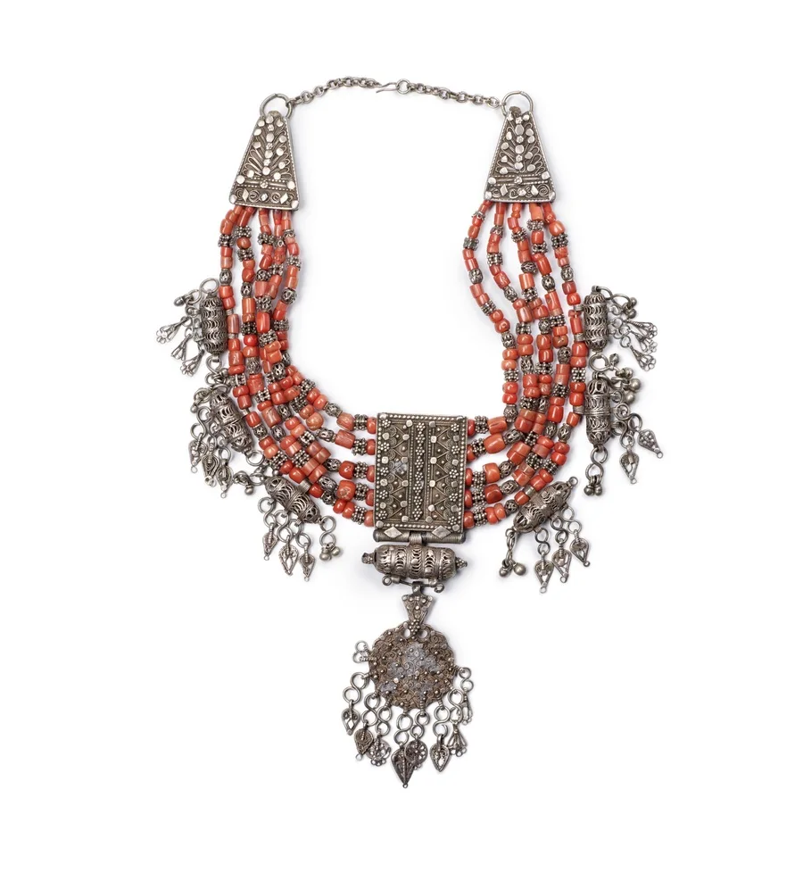 necklace with coral breads.jpg