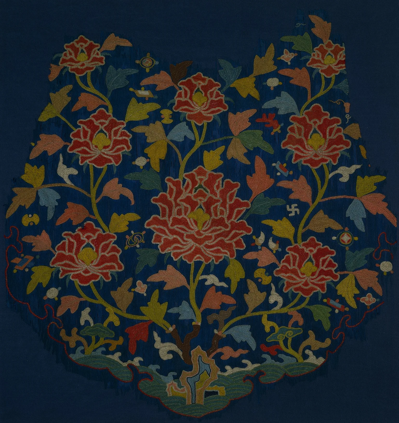 Embroidery from a Cloud Collar_ Ocean, Rocks, and Peonies.jpeg